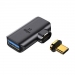 Magnetinis adapteris USB Type-C - USB 3.1 Type-A, 10Gbps