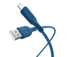 Premium kabelis USB Type-A - Lightning, PD30W (mėlynas, 1.1m)