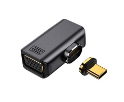 Magnetinis adapteris USB Type-C - VGA, 1080P, 60Hz